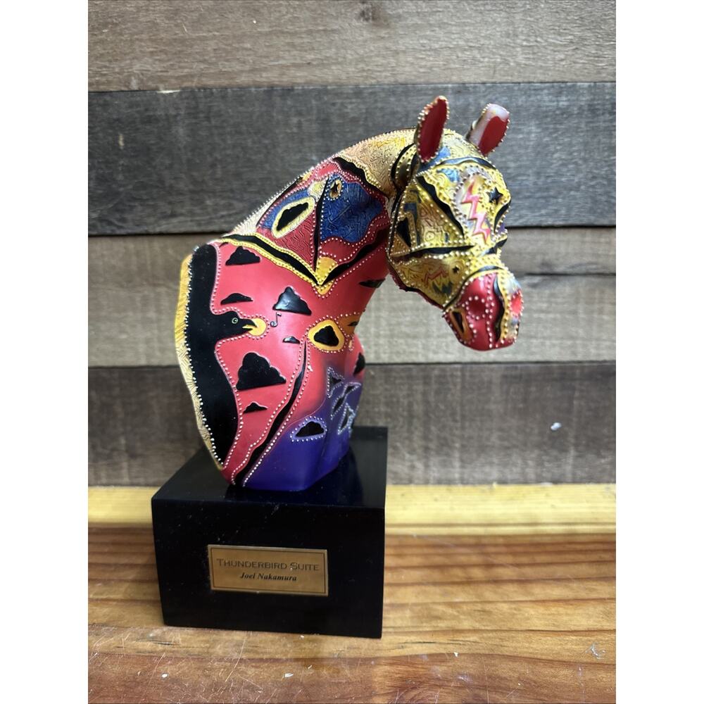 Trail Of Painted Ponies Thunderbird Suite Joel Nakamura Bust 1E/0442 -box Flaw